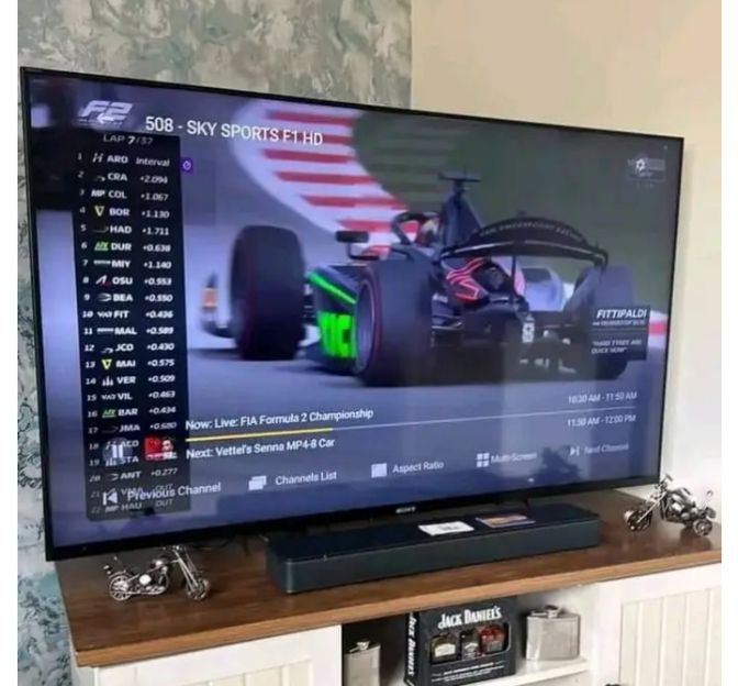 IPTV viewing snapshot on a television 4